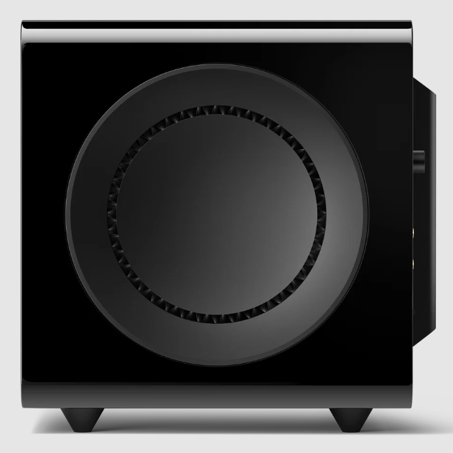 KEF KC92 Dual 9" Subwoofer in Black, front image