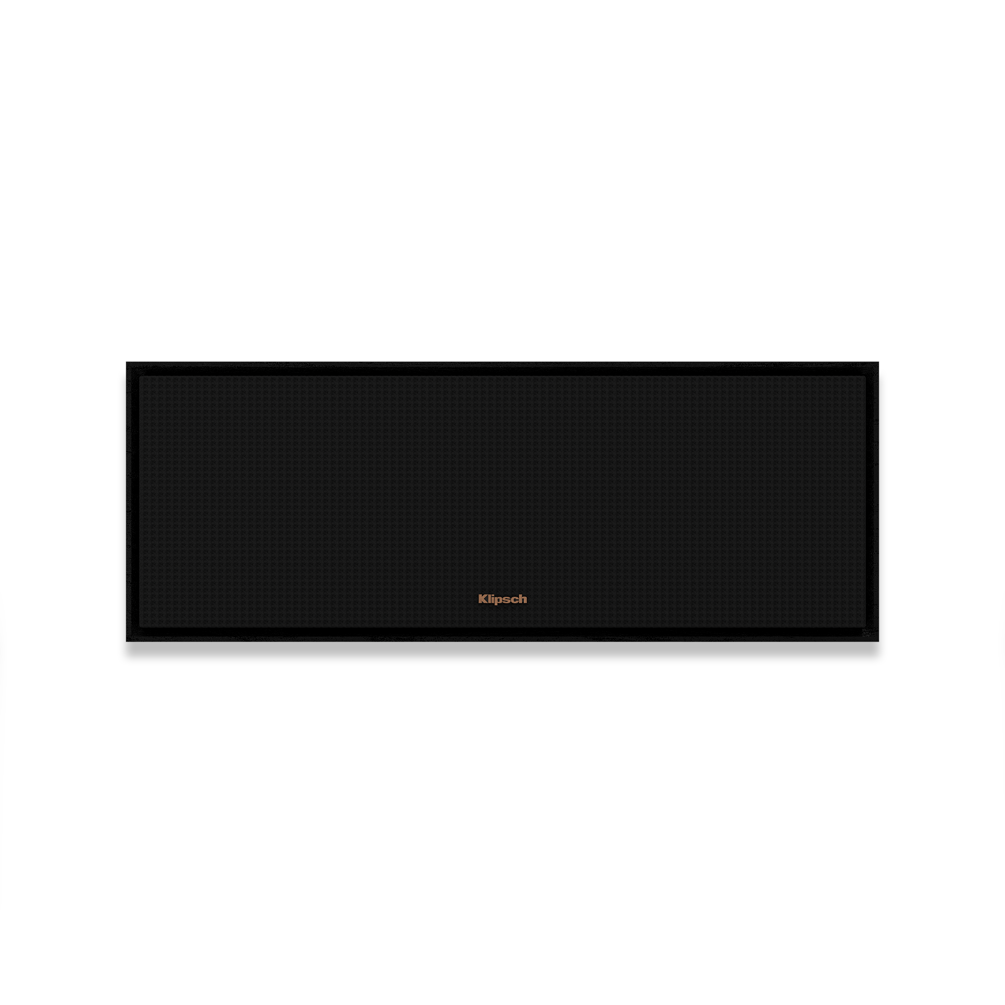 Klipsch R 50C in ebony. Image with grille