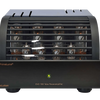 PrimaLuna EVO 100 Tube Power Amplifier in black, with cover