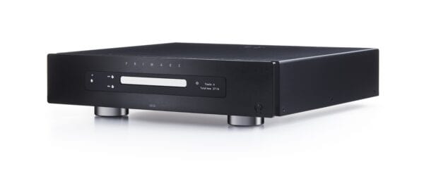 Primare DD35 CD Transport, in black on angle