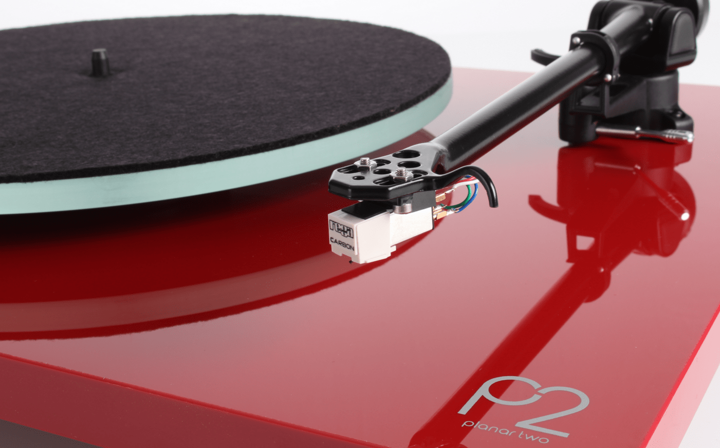 Rega Turntables Rega Planar 2 Turntable - Gloss Red