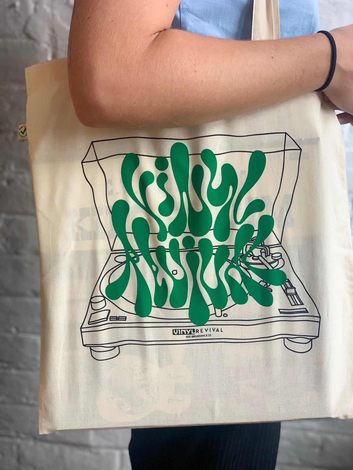 Vinyl Revival Vinyl Revival Tote Bag