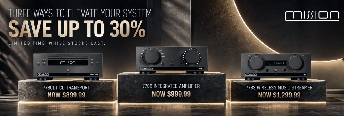 Mission 778 Series Sale – Up to 30% off until the 15th October, 2026! - Vinyl Revival