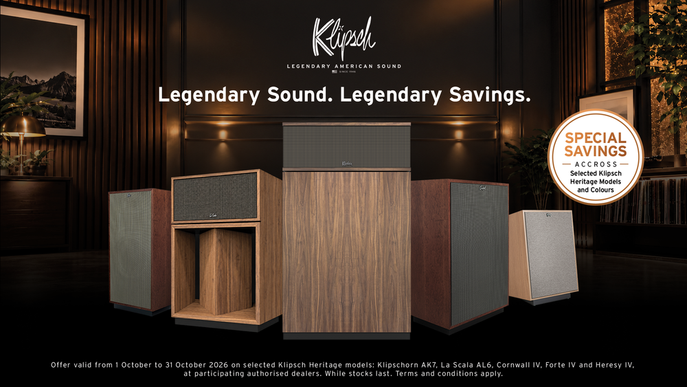 Klipsch Heritage Legendary Sound Legendary Savings Promotion