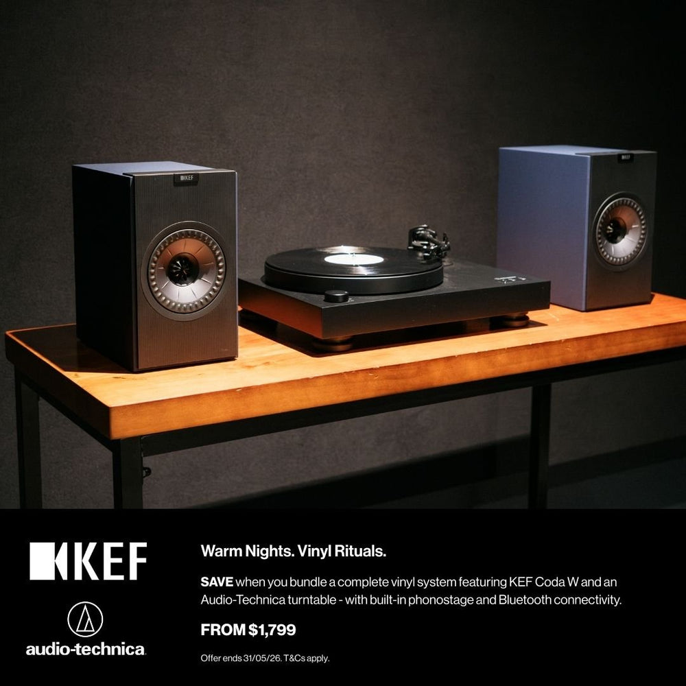 KEF & Audio Technica Collaboration Sale - Vinyl Revival