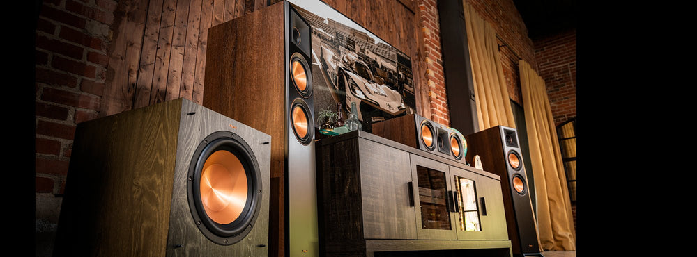 Klipsch Floorstanding Speakers and bookshelf - Vinyl Revival