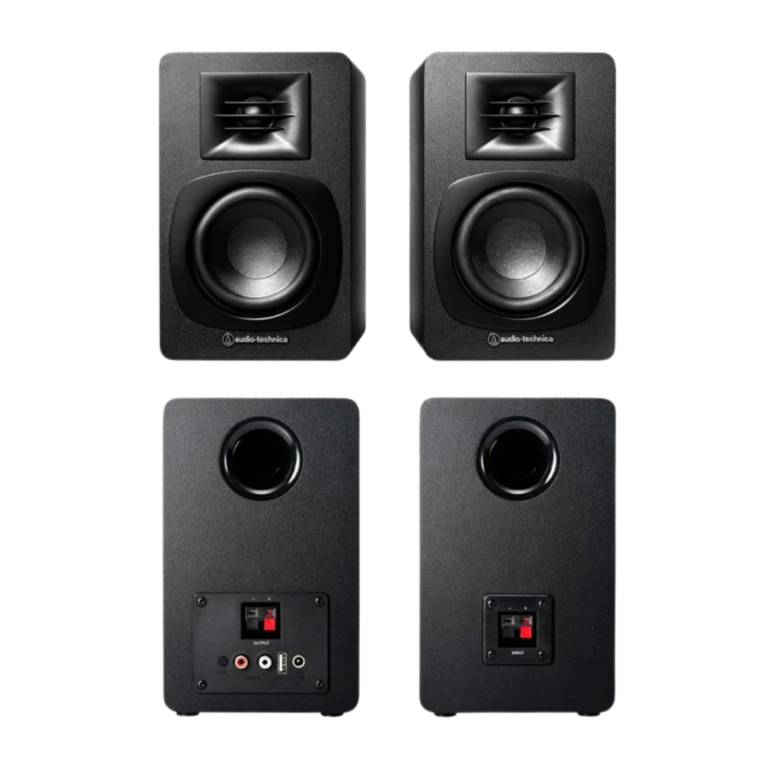 Audio-Technica- AT-SP3X - Active Speaker | Vinyl Revival Carlton Audio-Technica- AT-SP3X - Active Speaker | Vinyl Revival Carlton