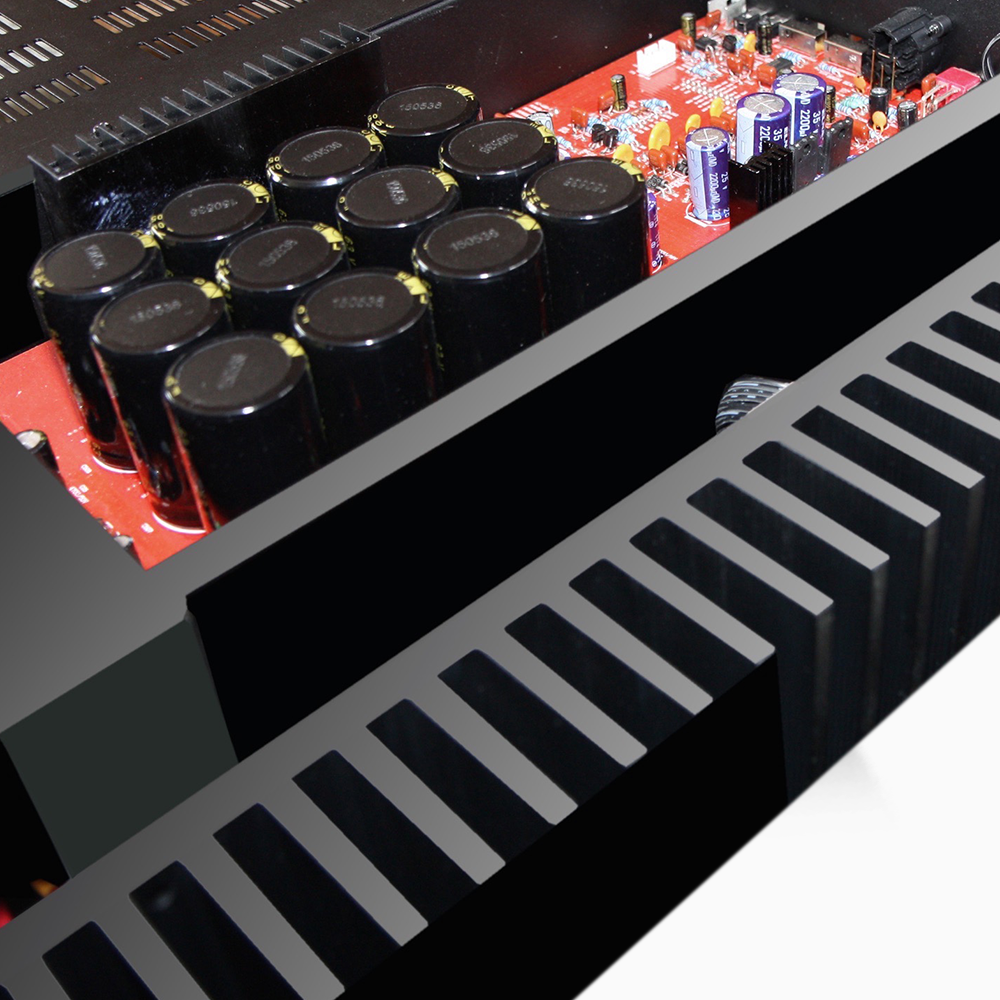 The X-A1200 mono power amplifier is designed to exceed expectations. internal image