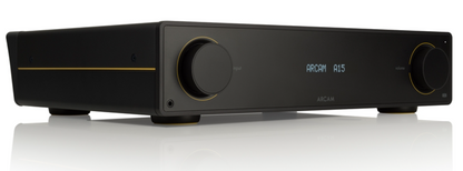 Arcam A15 Integrated Amplifier, angled image