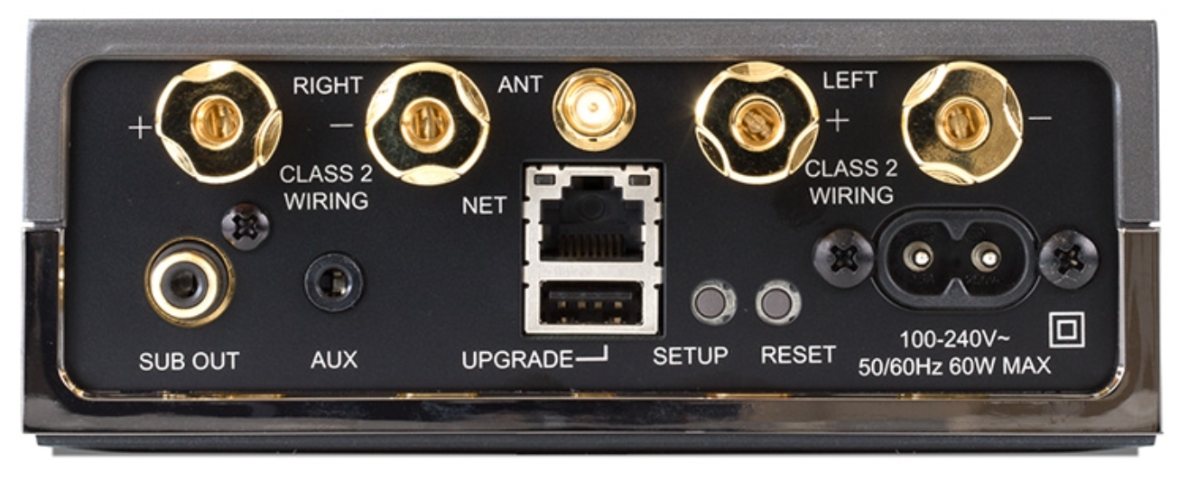 Arcam Solo Uno Streamer with Built-in Amplifier rear panel image