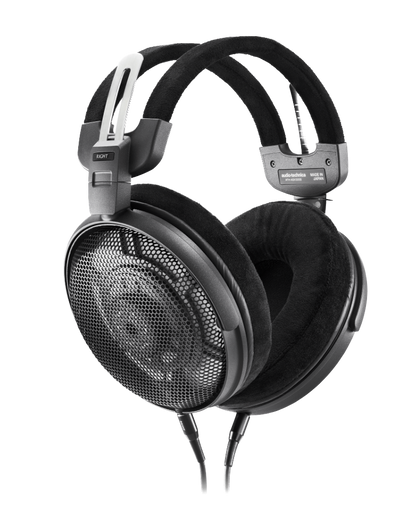 Audio Technica ATH-ADX3000 Open Air Dynamic Headphones, angled to the left