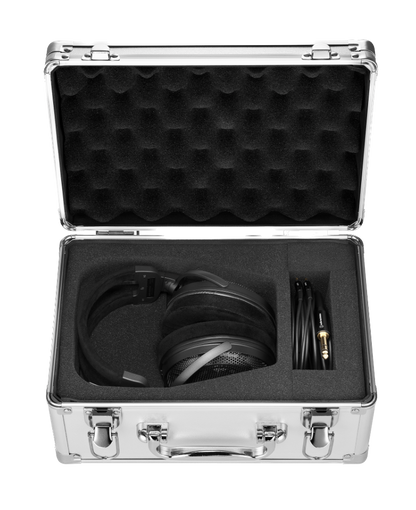 Audio Technica ATH-ADX3000 Open Air Dynamic Headphones, in their case