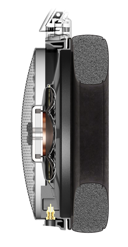 Audio Technica ATH-ADX7000 Open Air Dynamic Headphones, inside