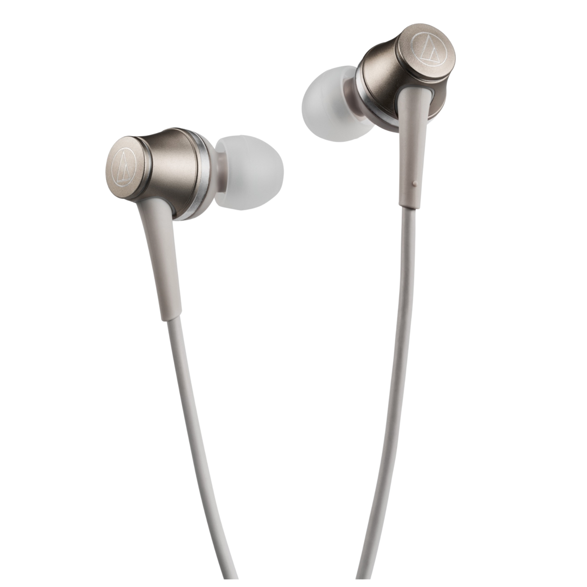 Audio Technica ATH-CKD7NC Noise Cancelling In-Ear USB-C Headphones in Beige-Gold