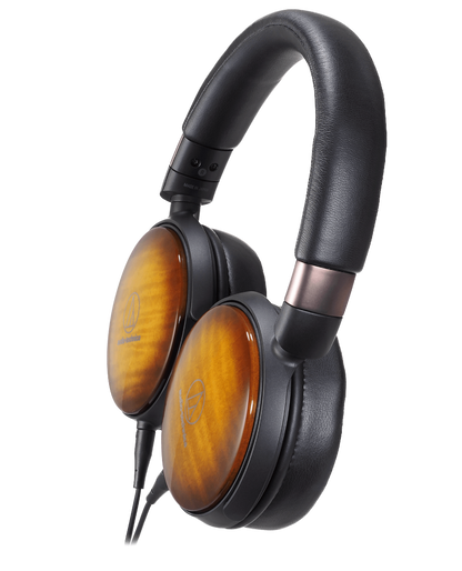 Audio Technica ATH-WP900 Over Ear Wooden Headphones, profile