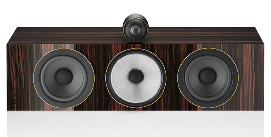 Bowers and Wilkins MTM71 S3 Signature Centre Channel Speaker in Datuk Gloss.  Image of front, no grille