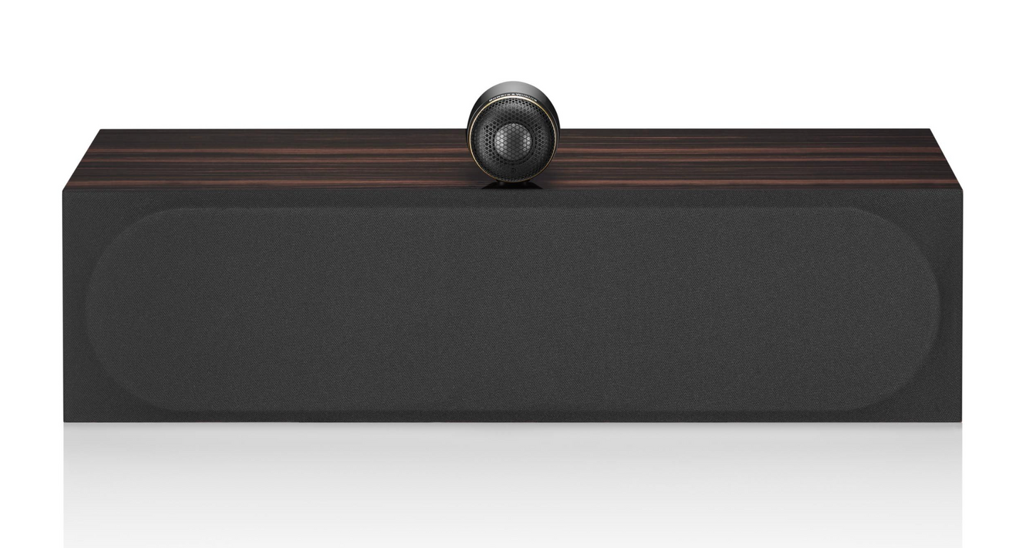 Bowers and Wilkins MTM71 S3 Signature Centre Channel Speaker in Datuk Gloss. Image of front, with grille