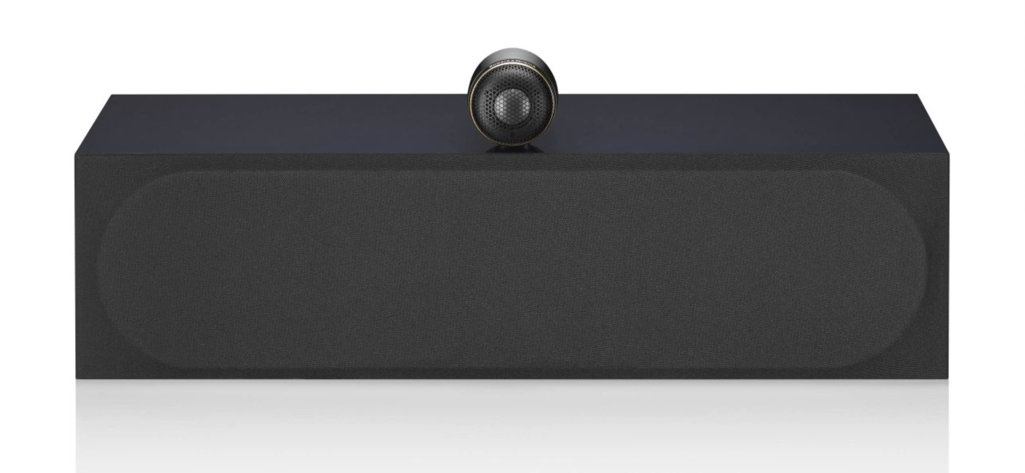 Bowers and Wilkins MTM71 S3 Signature Centre Channel Speaker in Midnight Blue Metallic. Image of front, with grille