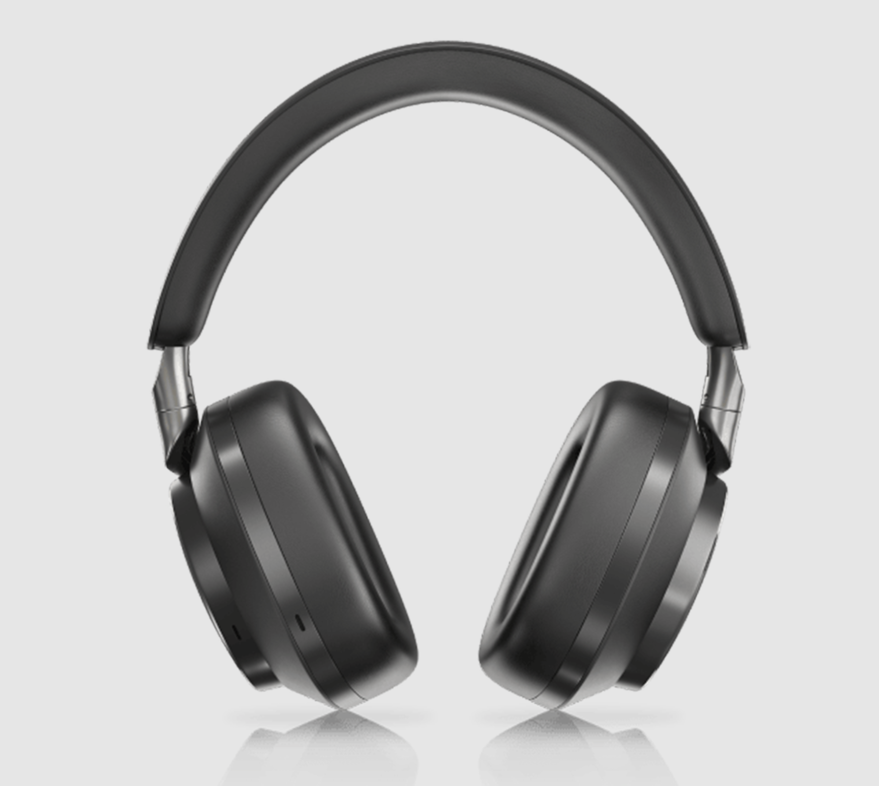 B&W Px8 Noise Cancelling Headphones in Back. Image of front