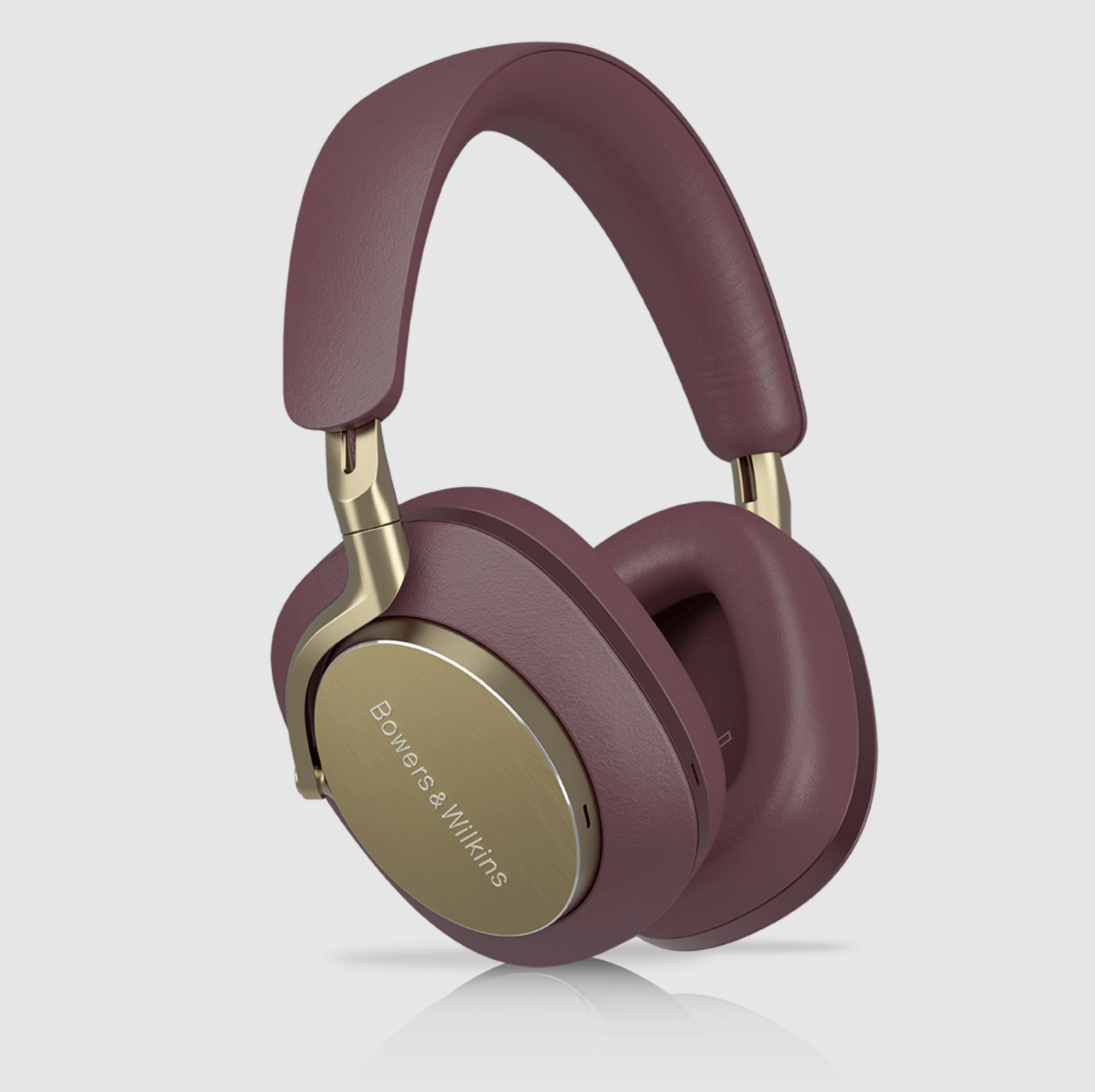 B&W Px8 Noise Cancelling Headphones in Royal Burgundy.
