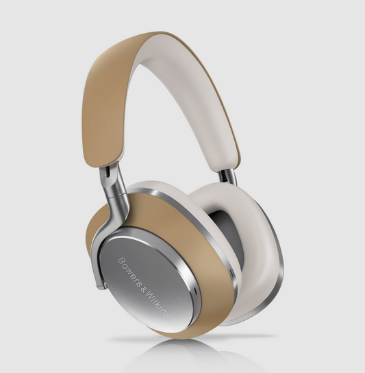 B&W Px8 Noise Cancelling Headphones in Tan