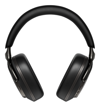 Bowers and Wilkins Px8 S2 Noise Cancelling Headphones in Onyx Black.  Back