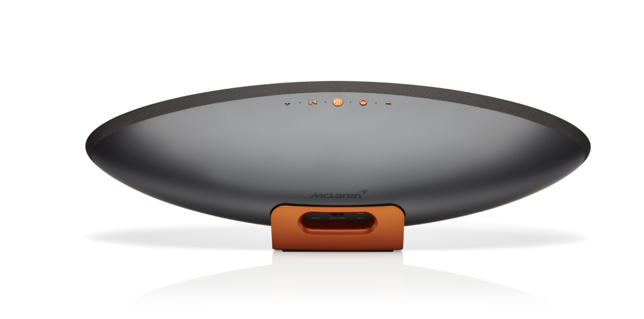 B&W Zeppelin McLaren Edition Wireless Speaker, rear image