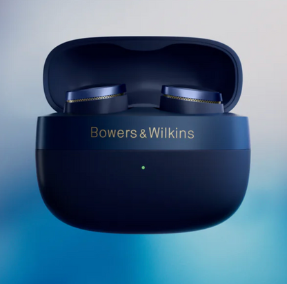 B&W Pi8 Wireless Earbuds in smart case Midnight Blue 