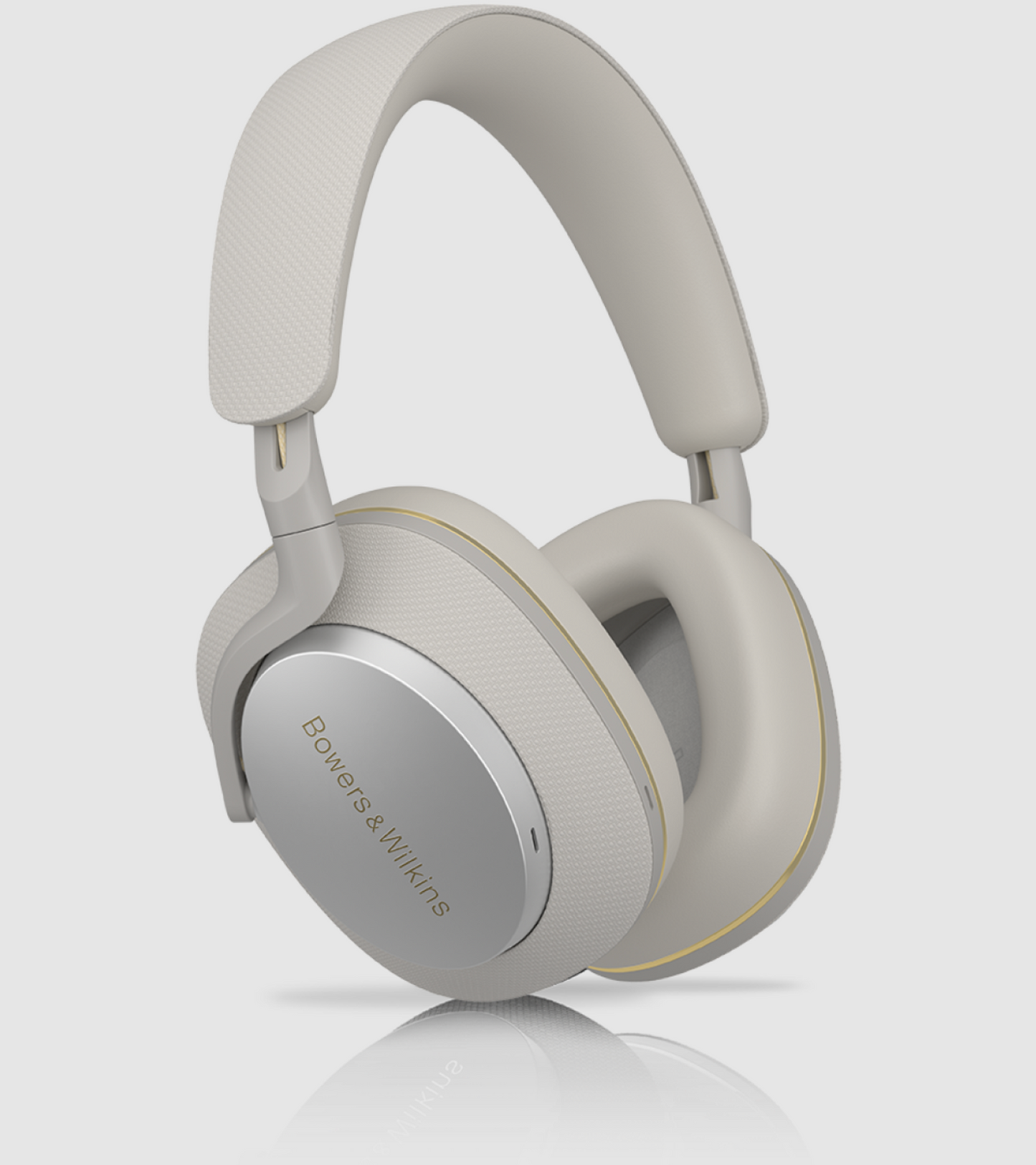 B&W Px7 S2e Noise Cancelling Headphones in Cloud Gray. 
