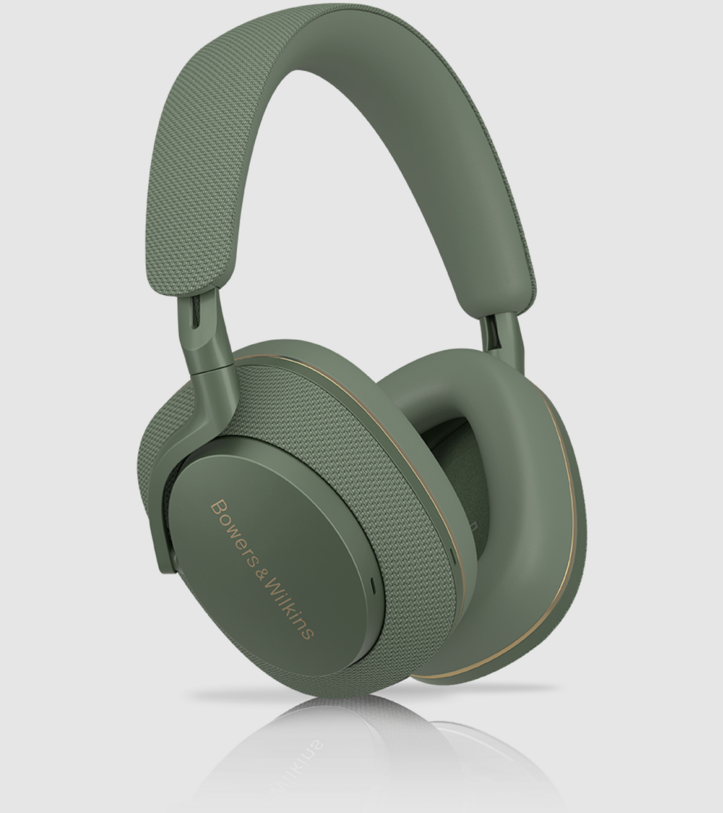 B&W Px7 S2e Noise Cancelling Headphones in Forest Green. 