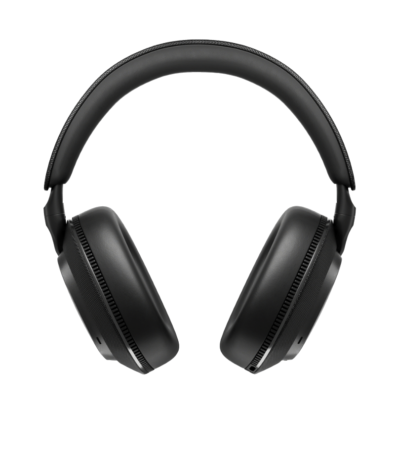 B&W Px7 S3 Noise Cancelling Headphones in Anthracite Black, front