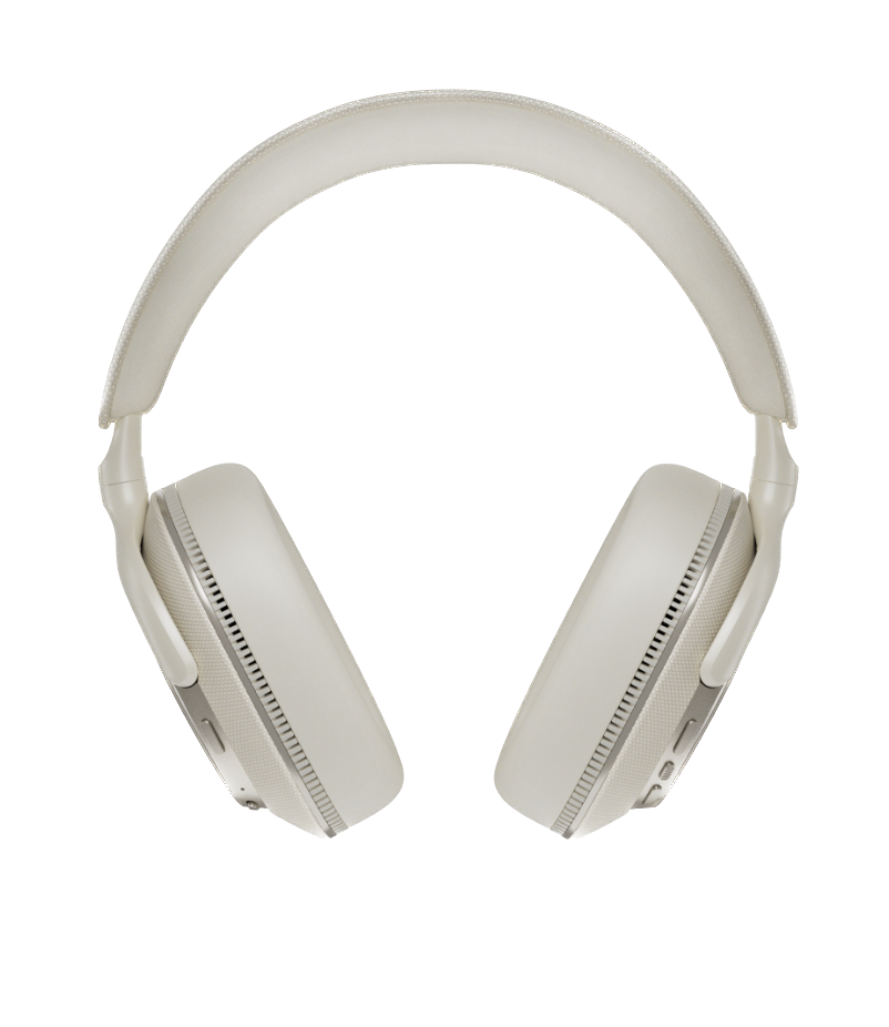 B&W Px7 S3 Noise Cancelling Headphones in Canvas White, back