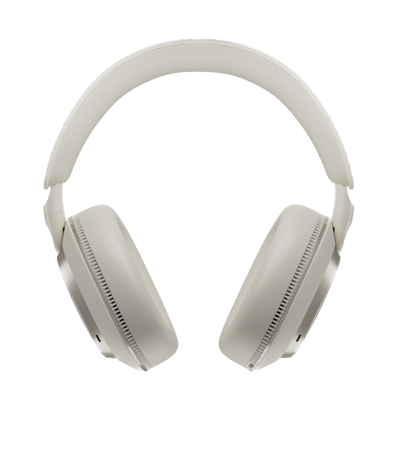 B&W Px7 S3 Noise Cancelling Headphones in Canvas White, front