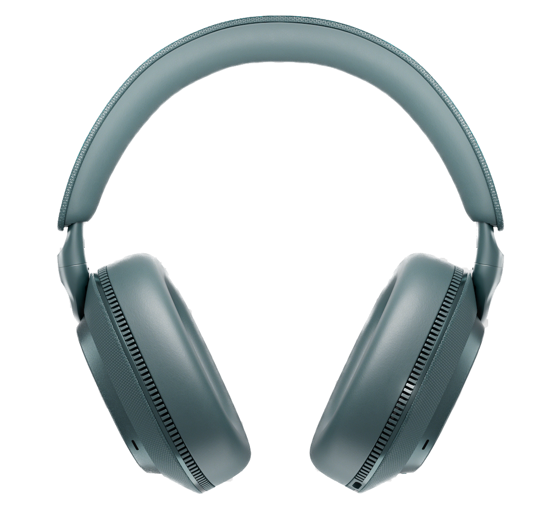 B&W Px7 S3 Noise Cancelling Headphones in Frost Blue, front