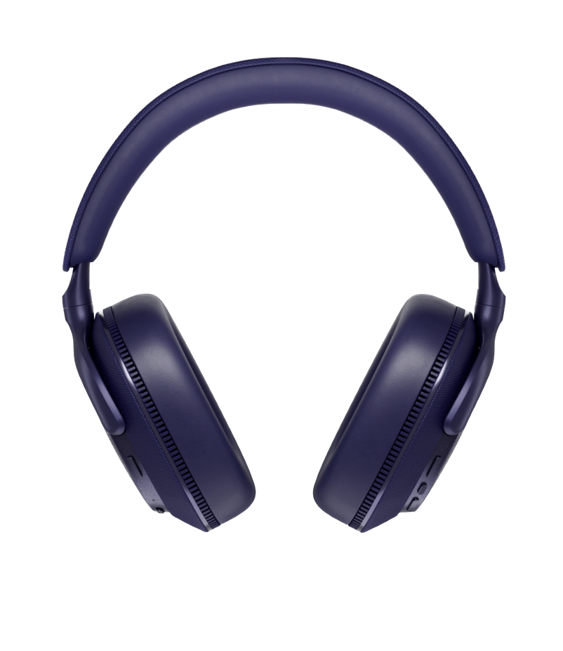 B&W Px7 S3 Noise Cancelling Headphones in Indigo Blue, back