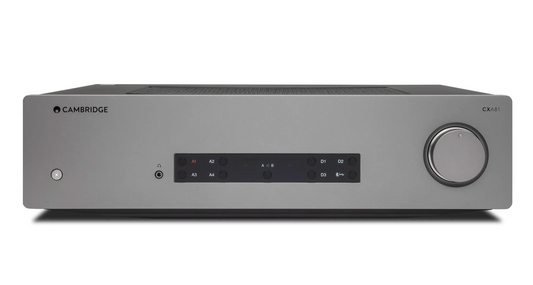 Cambridge Audio CXA81 Mk II Integrated Stereo Amplifier.  Front image