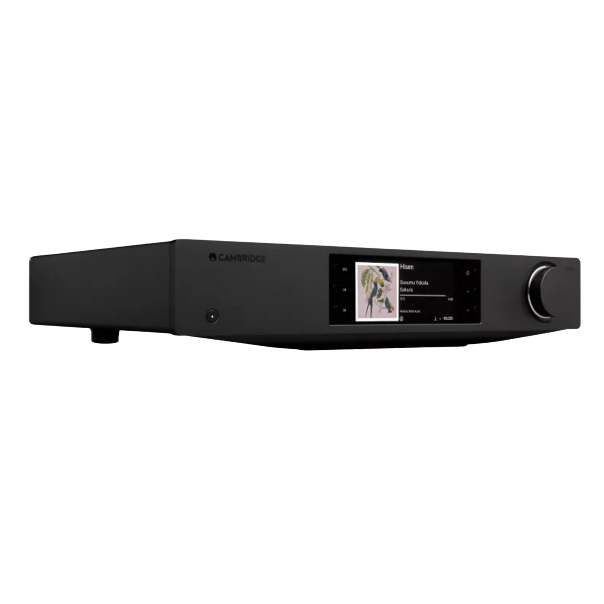 Cambridge Audio CXN100 SE Network Player in Black, angled