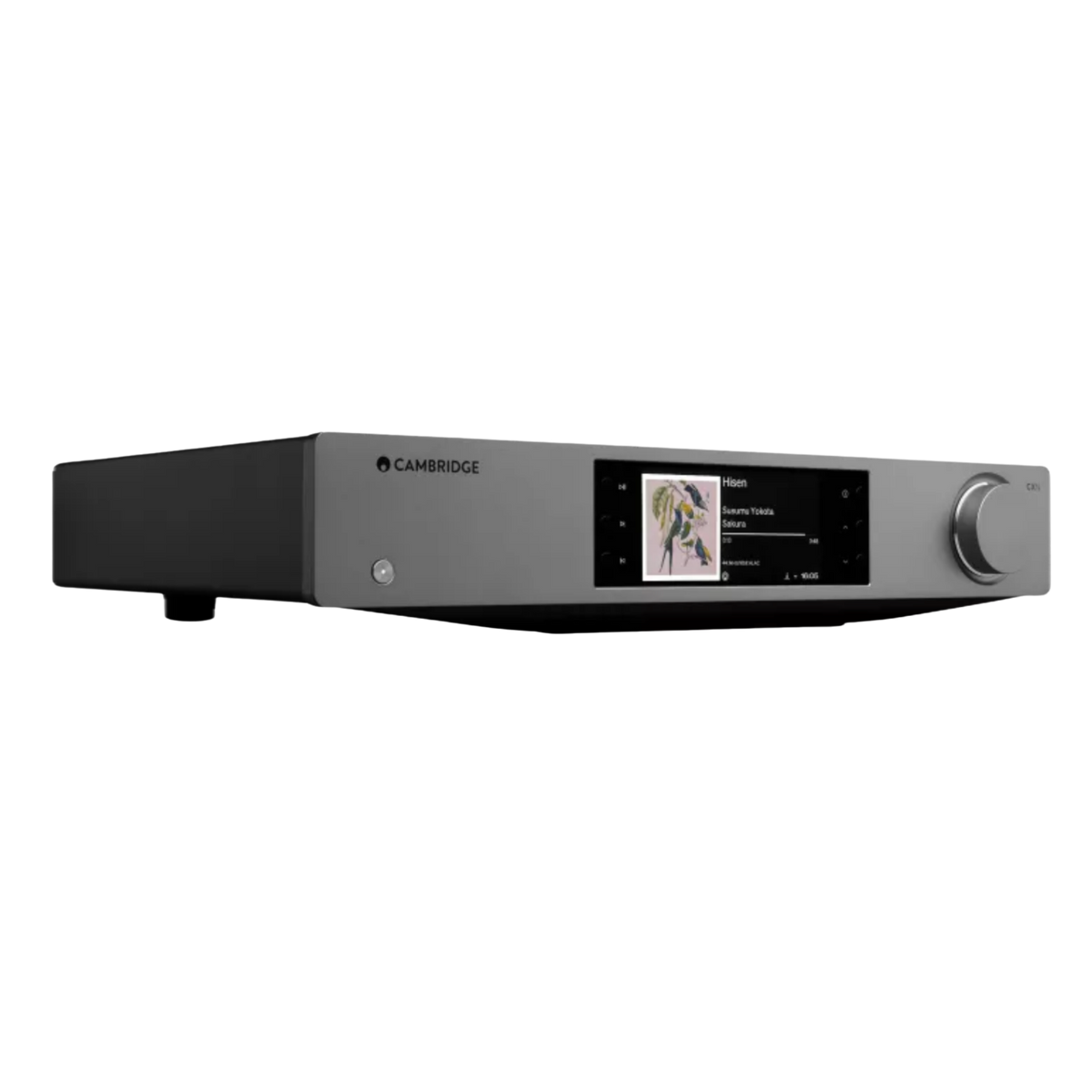 Cambridge Audio CXN100 SE Network Player in Lunar Grey, angled