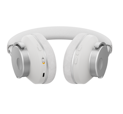 Cambridge Audio Melomania P100 Over Ear Headphones in White, bottom image