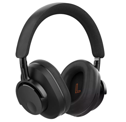 Cambridge Audio Melomania P100 SE Over Ear Headphones in Black, angled
