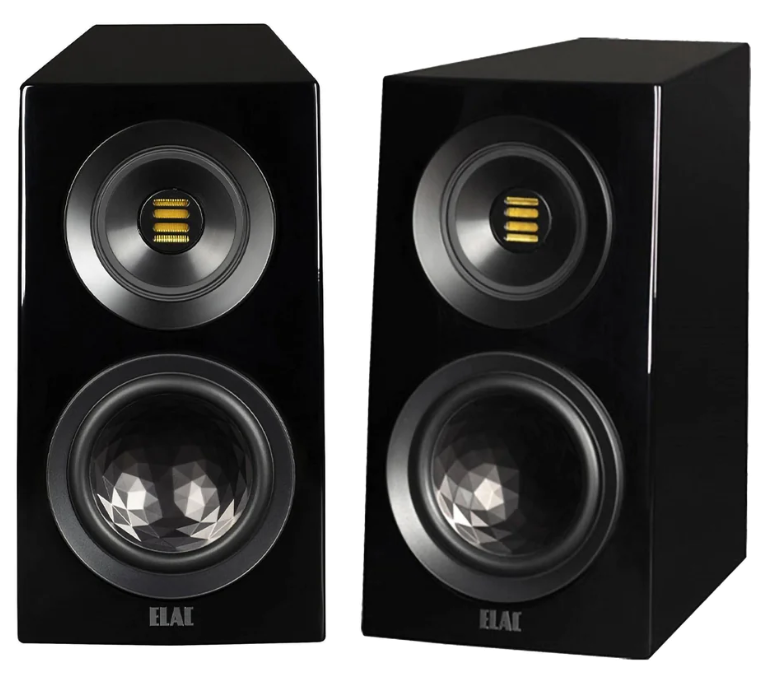 Elac Concentro S 503 Bookshelf Speakers in Black - image of pair