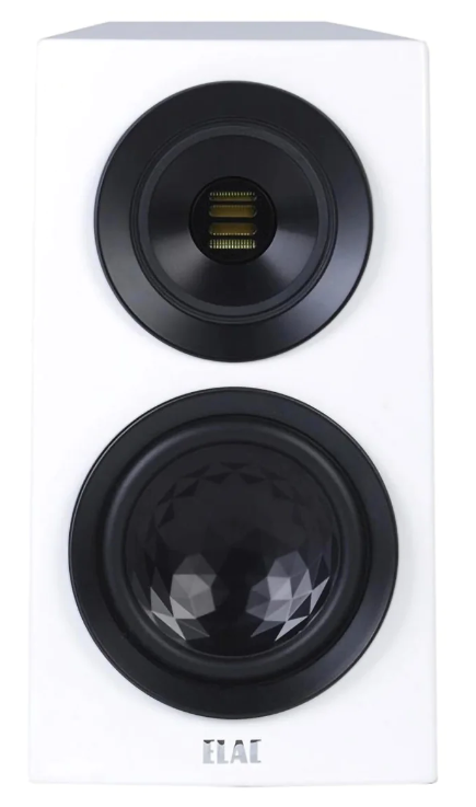 Elac Concentro S 503 Bookshelf Speakers in White - image of front