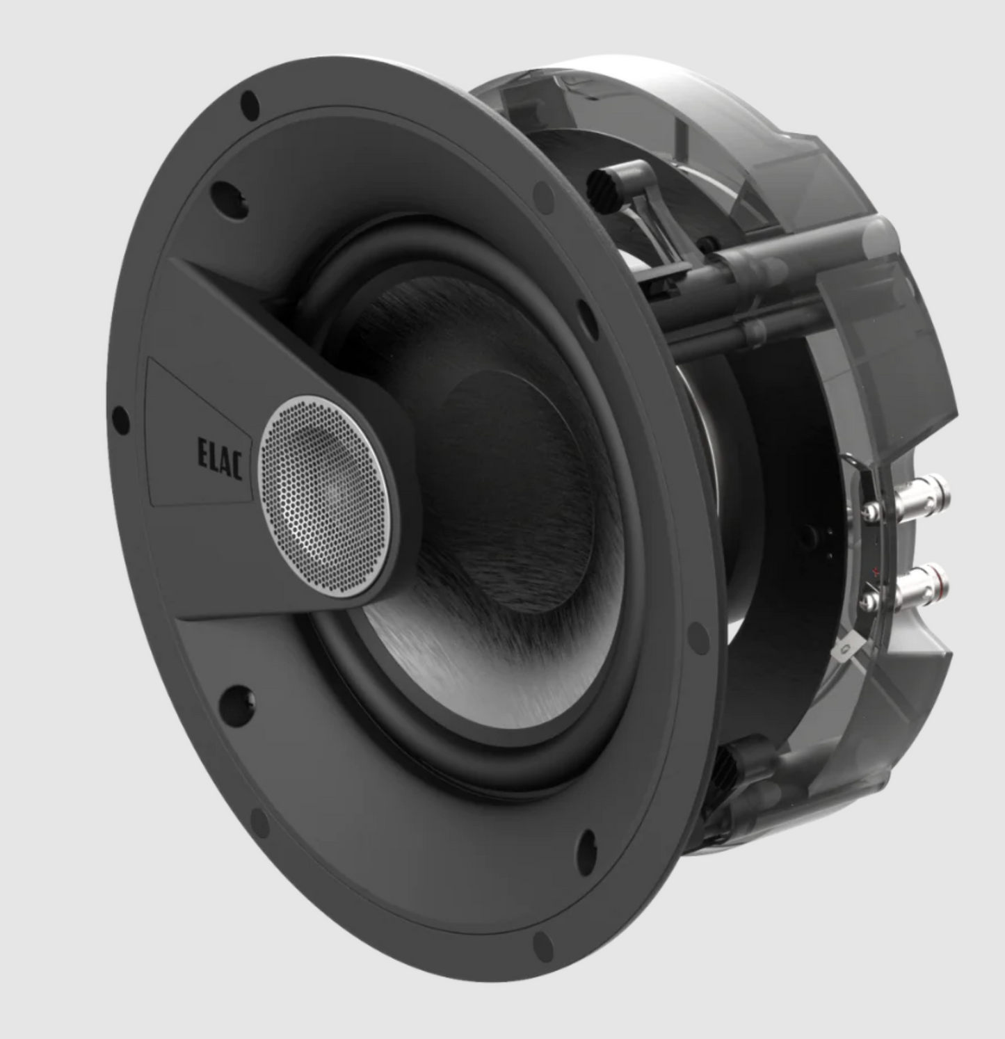 ELAC Vertex IC-V82-W 8 Inch In-Ceiling Speaker. Side image