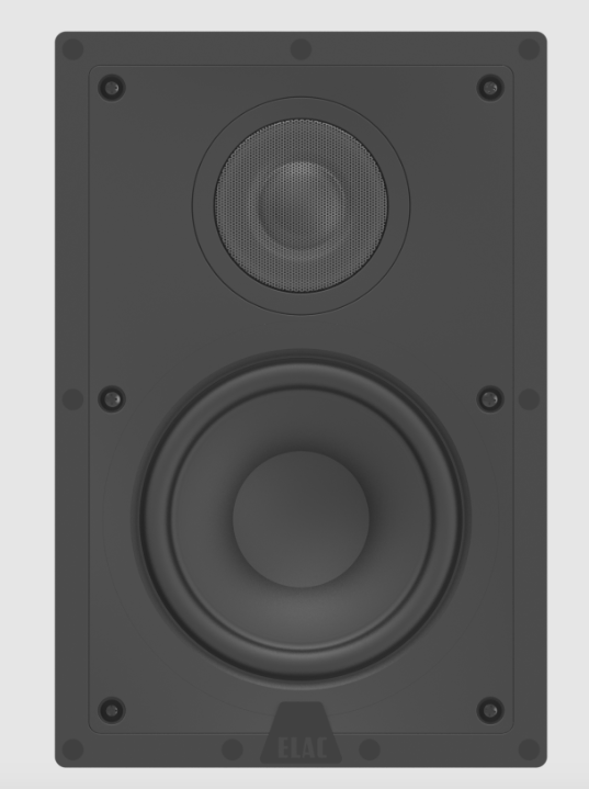 ELAC Vertex IW-V61-W 6.5 Inch In-Wall Speaker. Front image