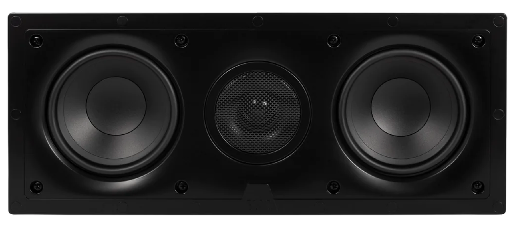 ELAC Vertex IW-VC51-W Dual In-Wall Centre Speaker. Front image