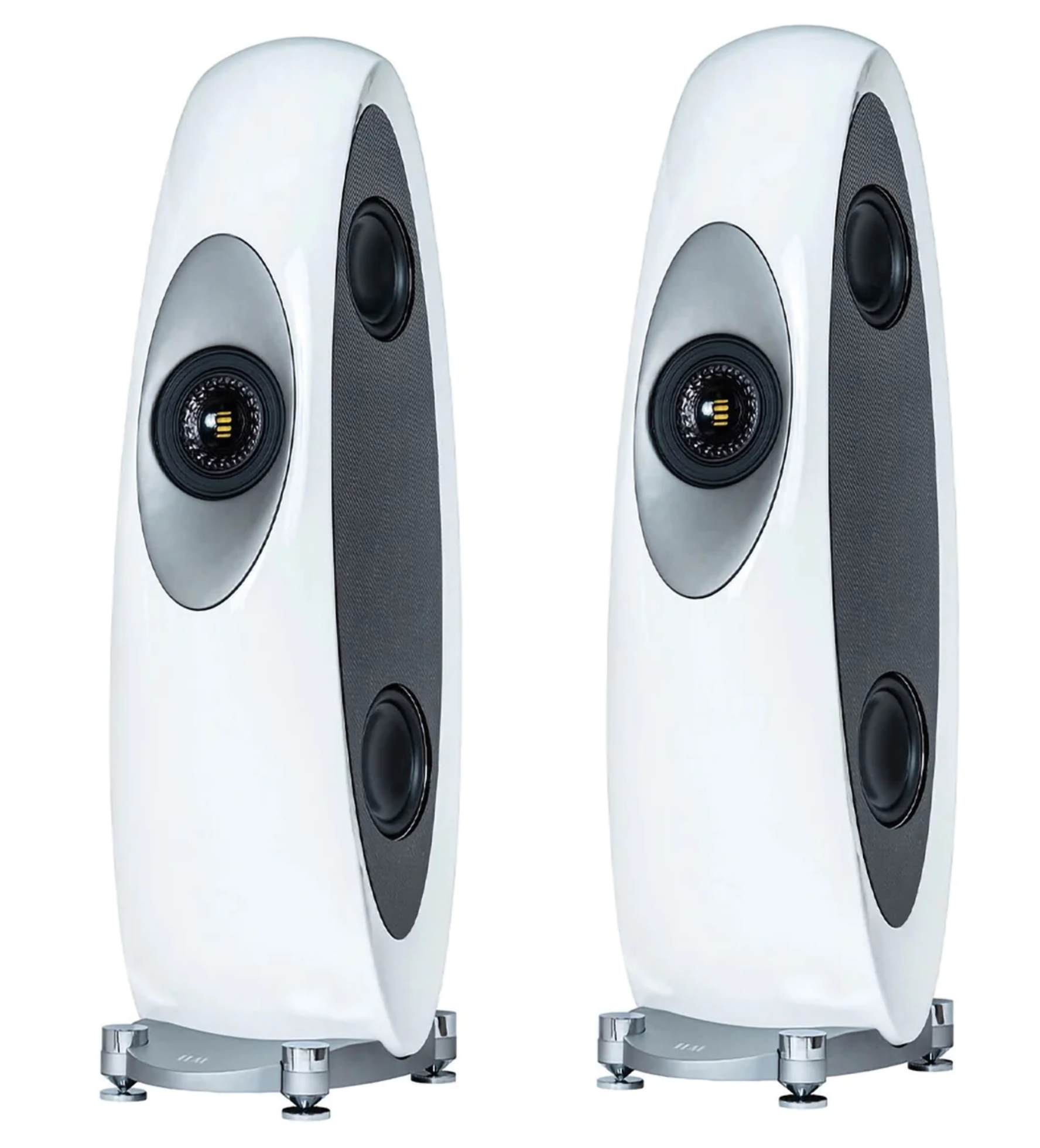 ELAC Concentro M Floorstanding Speakers pair in white