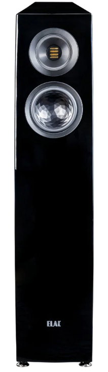 ELAC Concentro S 509 Floorstanding Speakers in Black. Front image