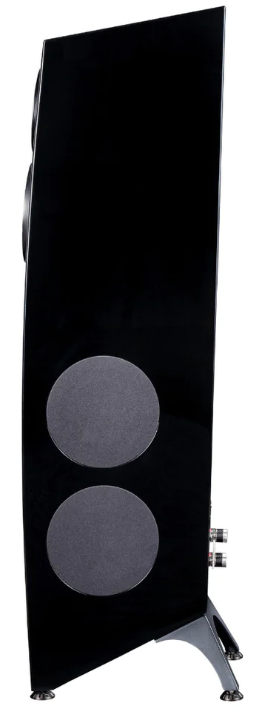 ELAC Concentro S 509 Floorstanding Speakers in Black. Side image
