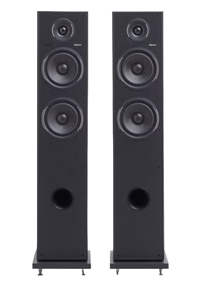 Elipson Horus 11F BT Active Floorstanding Speakers in Black