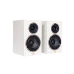 Encel Gelati Bookshelf Speakers in Vanilla White without grilles